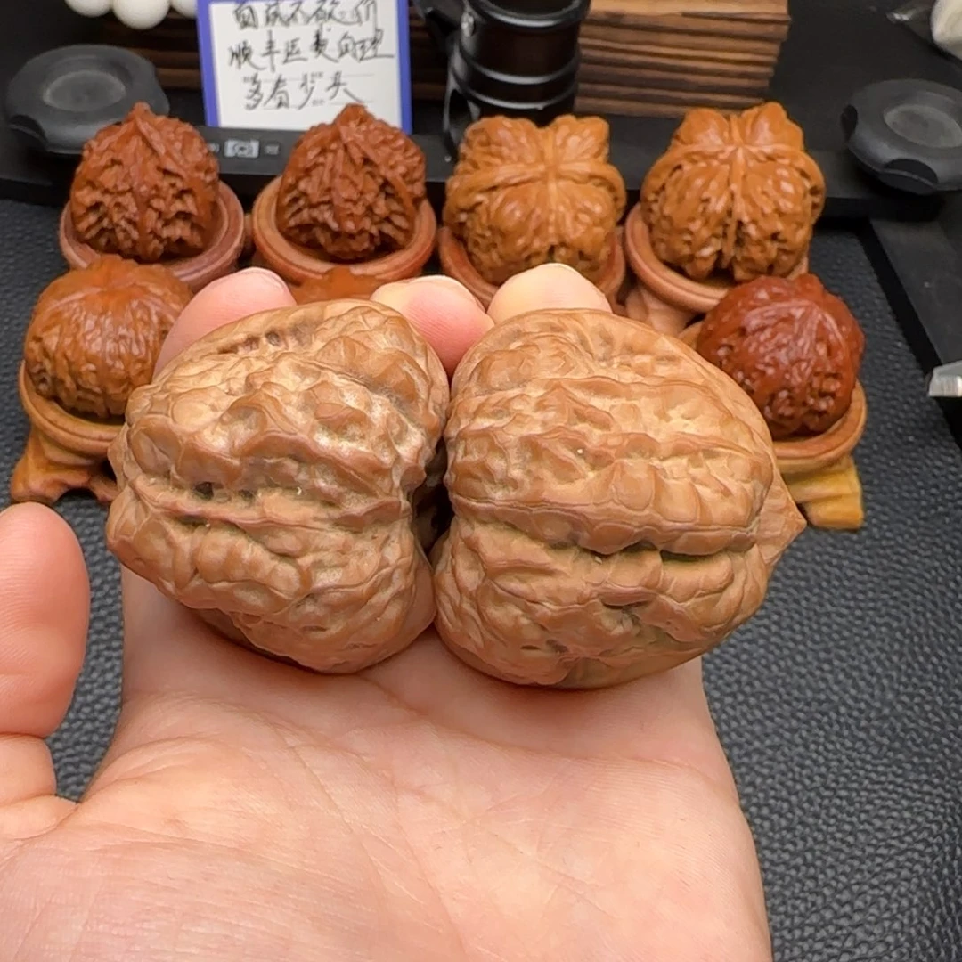 把件文玩核桃蛤蟆头 40尺寸
