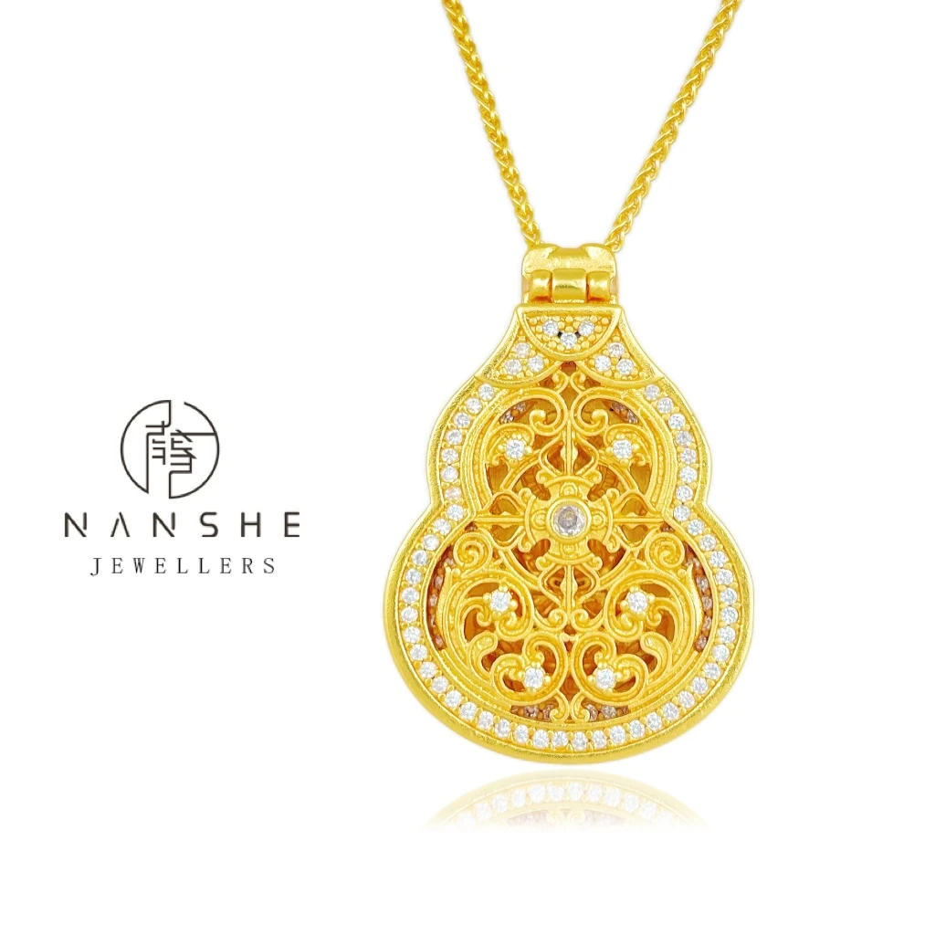 【好物分享】NANSHE/南奢 两款花丝葫芦可开合项链