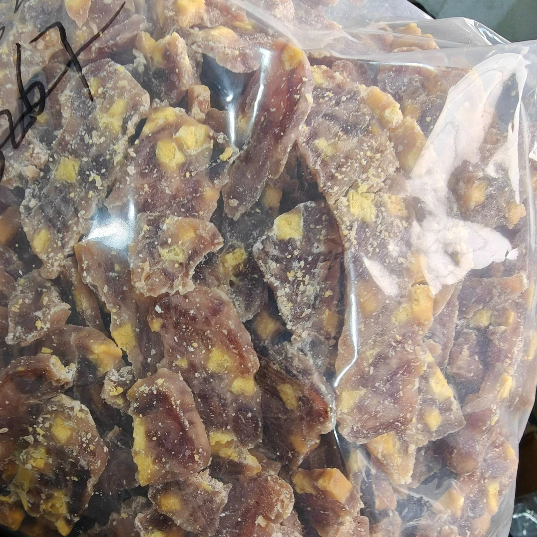 宠物零食鸭肉蛋黄切片碎块