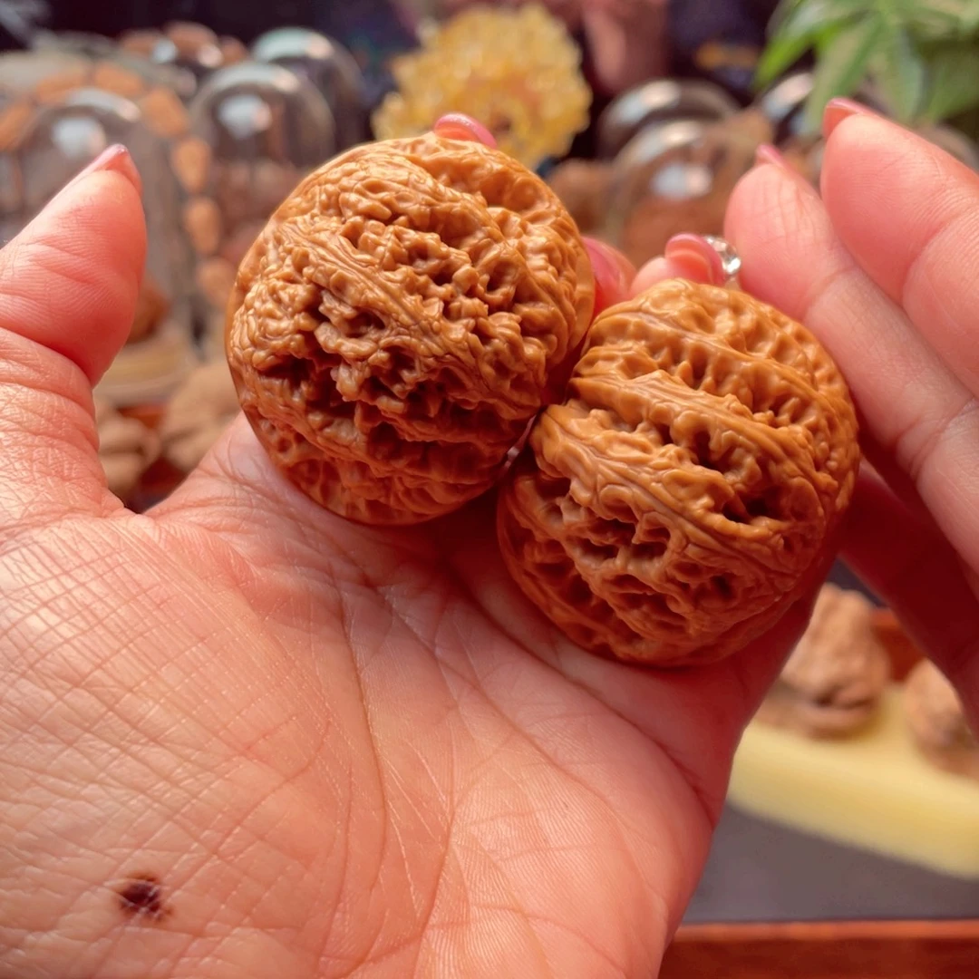 把件文玩核桃粗筋44