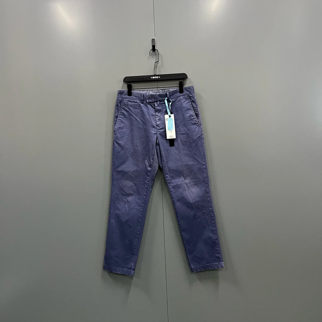 95新 ZEGNA h923 杰尼亚 蓝色长裤 46码/206981