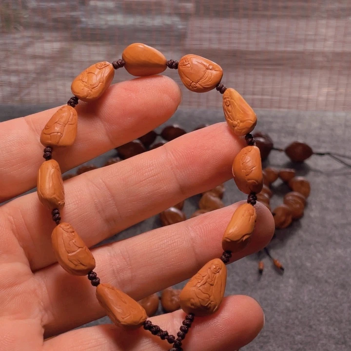 枣***红手串/手链橄榄核手工制作工艺精湛