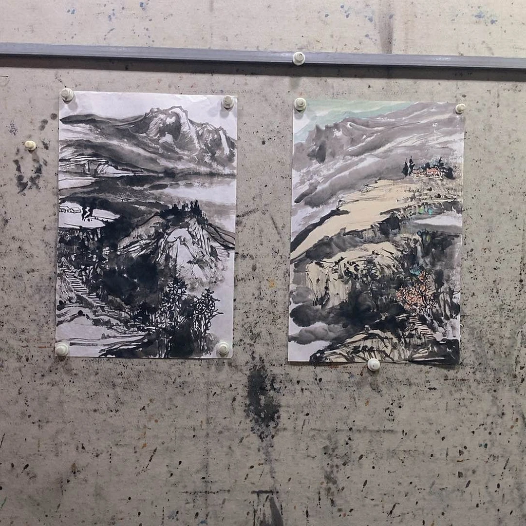 用***0国画刘加强老师作品