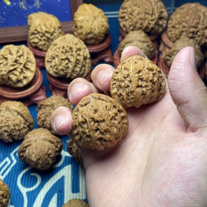 文玩核桃三角白核桃