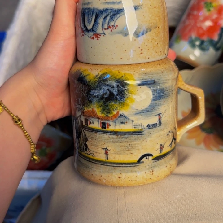 瓷片景德镇陶瓷手工手绘