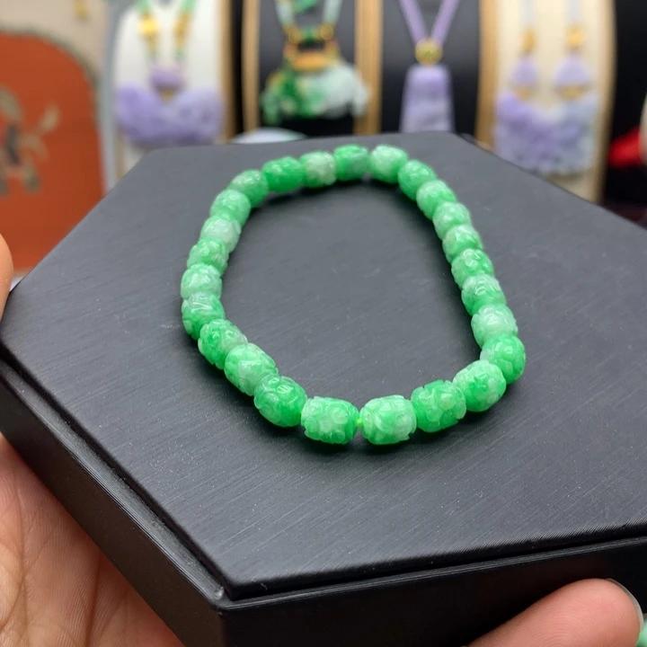 未镶嵌手链翡翠翡翠手链