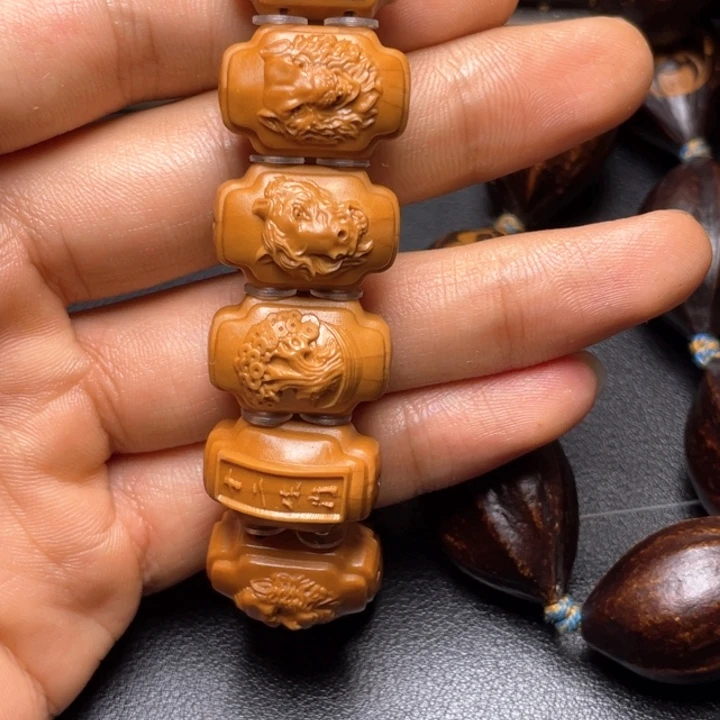 橄榄核手串橄榄油和好