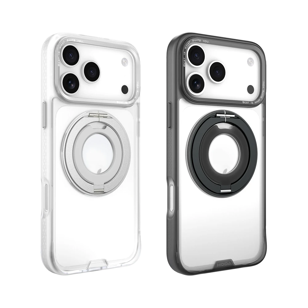 HODA好贴360度柔石磁吸iPhone17/16/15支架壳支点壳适用苹果