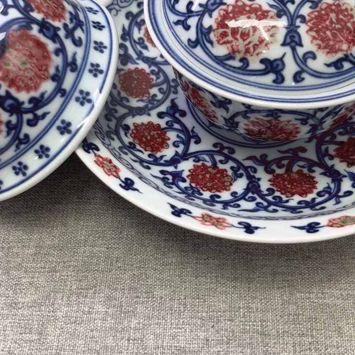 道***远景德镇陶瓷釉里红