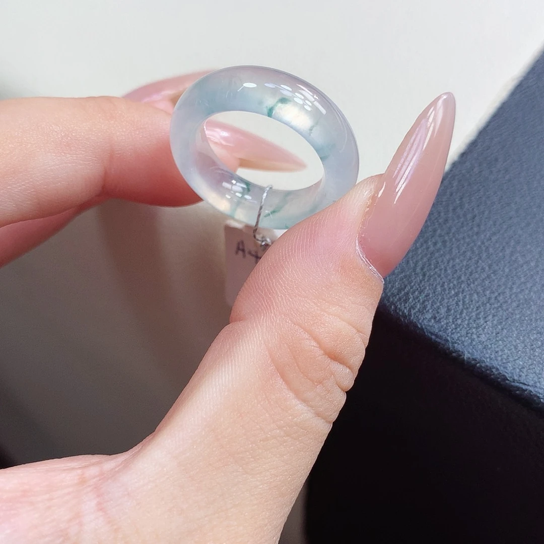 未镶嵌戒指翡翠10号