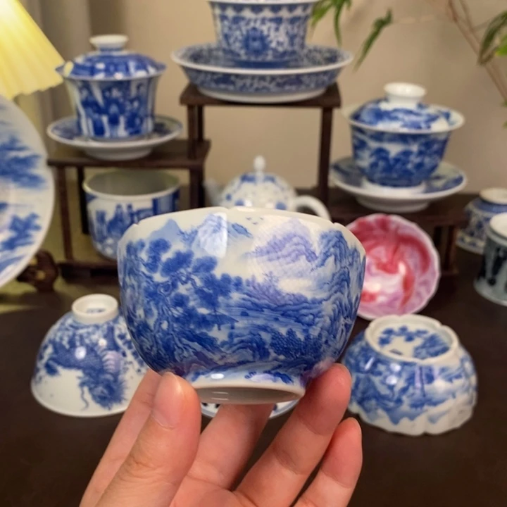 景德镇陶瓷手工手绘
