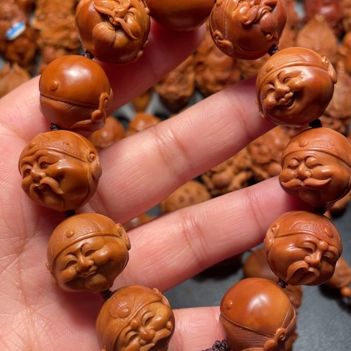 【闪购商品】橄榄核手串/手链地主财神。