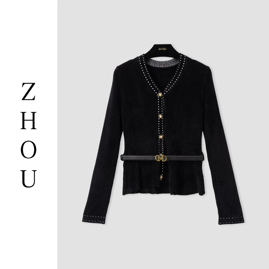 （周哥甄选）黑色上衣-43605