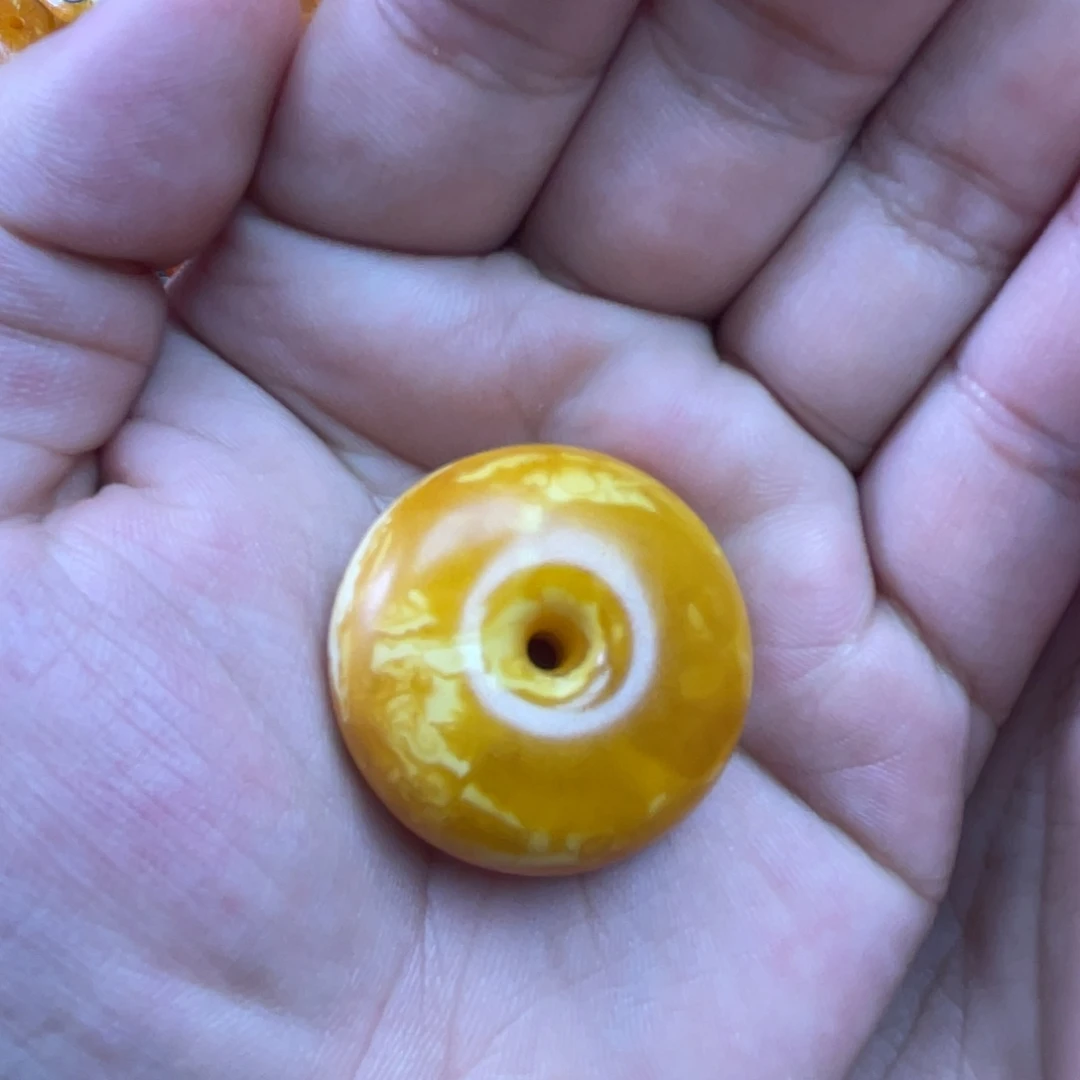 琥珀未镶嵌吊坠(不含链)