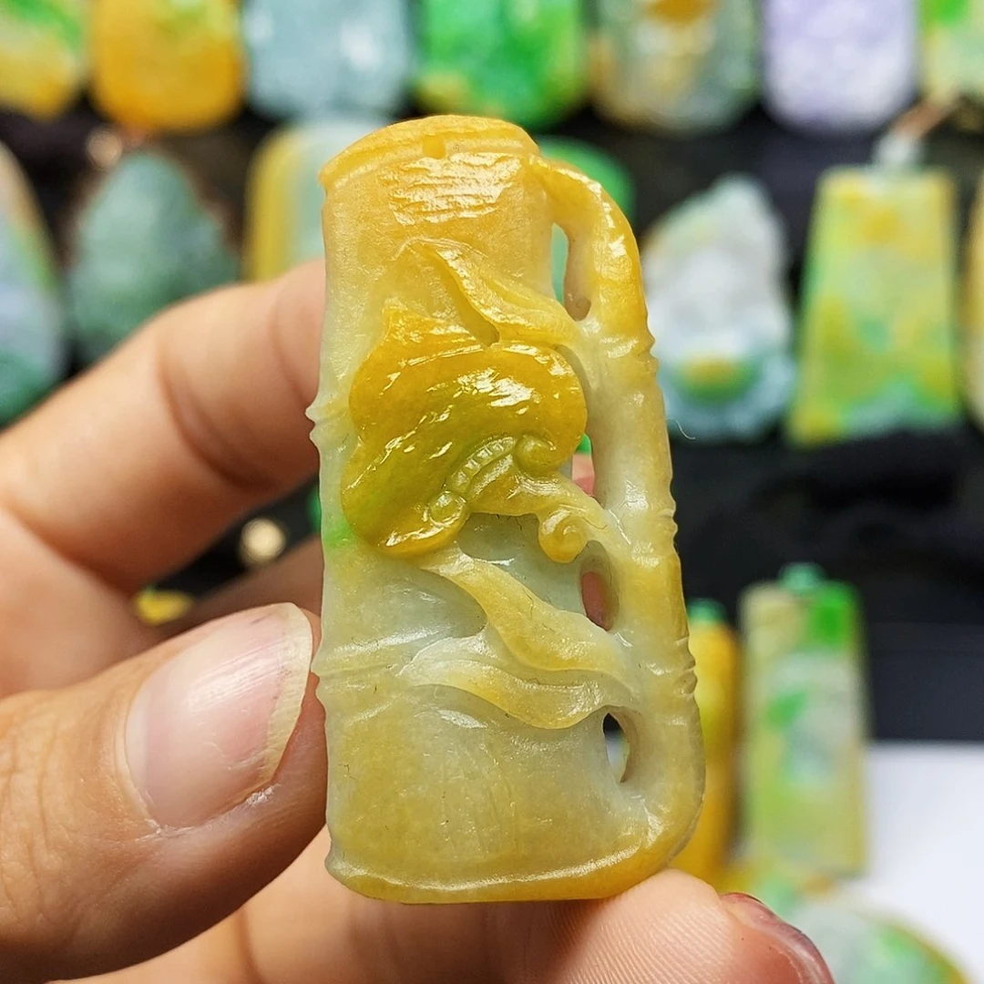 未镶嵌定制翡翠翡翠A货一物一证