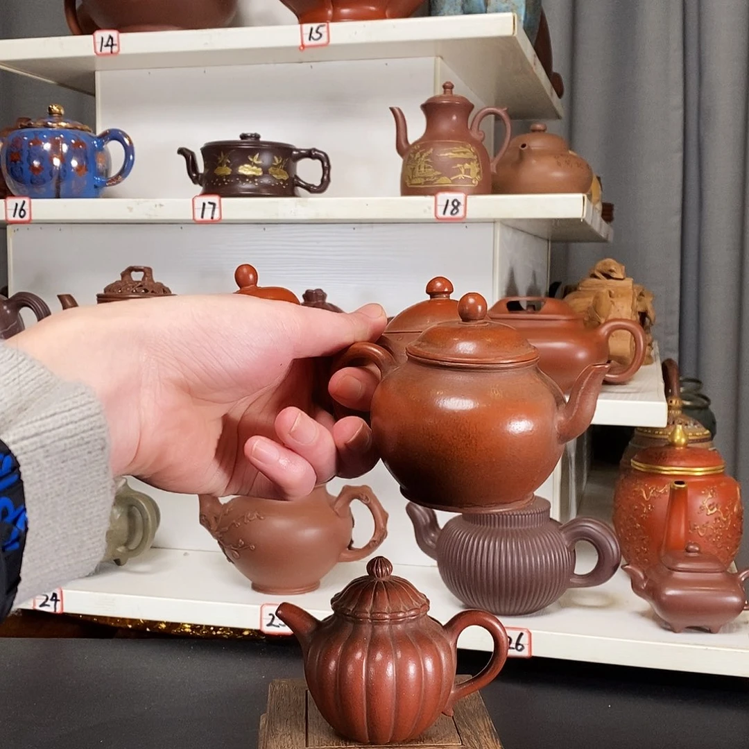 胡***豪紫砂茶壶原矿紫砂