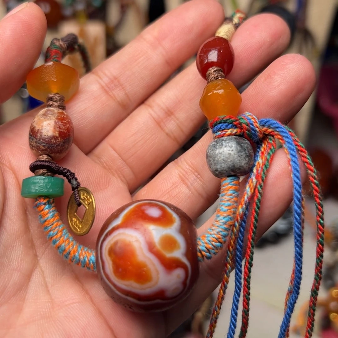 玛瑙/玉髓颈饰未镶嵌孙*平