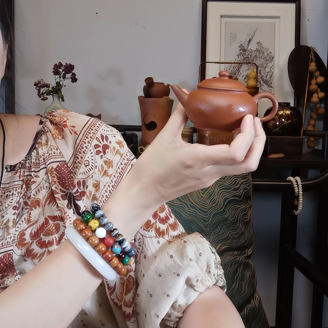 ****4茶壶紫砂水平半手工