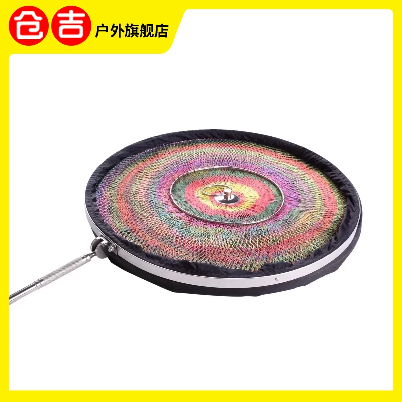 仓吉手工编织黑坑竞技鱼护速干钓鱼网兜装鱼网大力马编织渔护渔具