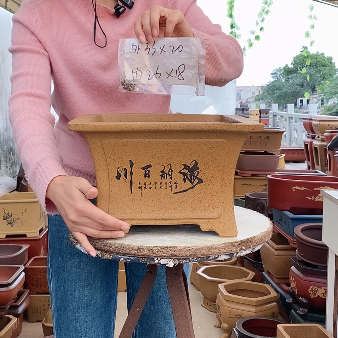 紫砂花盆紫砂花盆