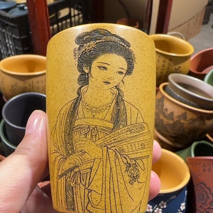 茶杯紫砂全手工紫砂