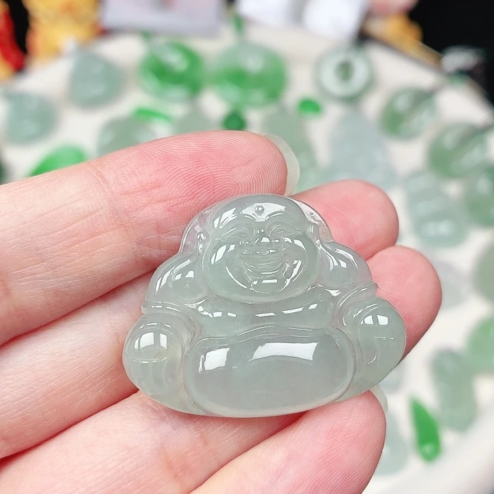 颈饰未镶嵌翡翠缅甸天然A货翡翠