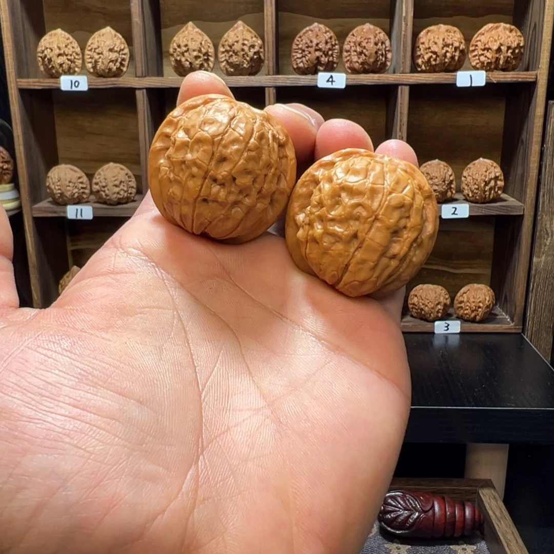 把件文玩核桃甲骨文