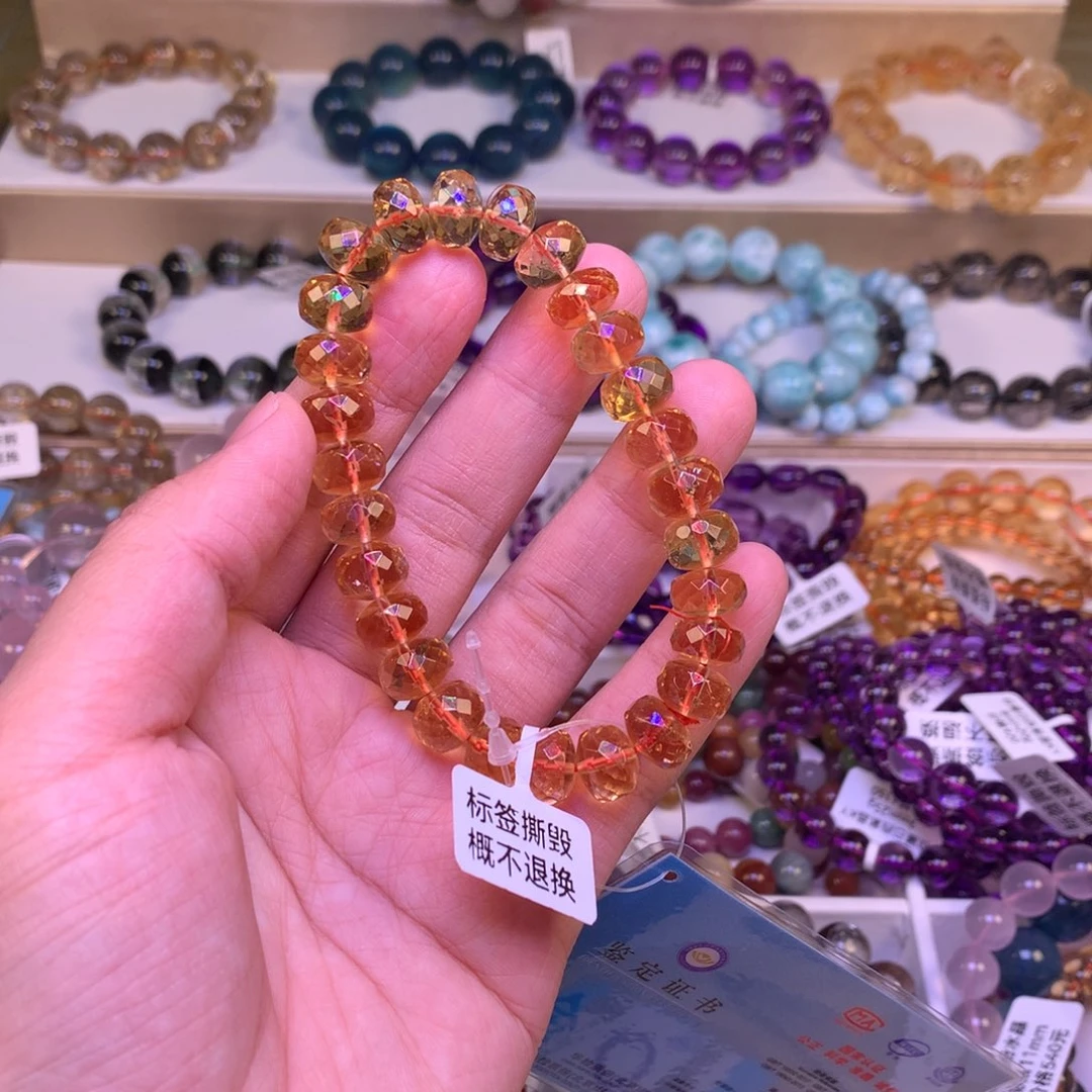 水晶手链未镶嵌满*儿手链