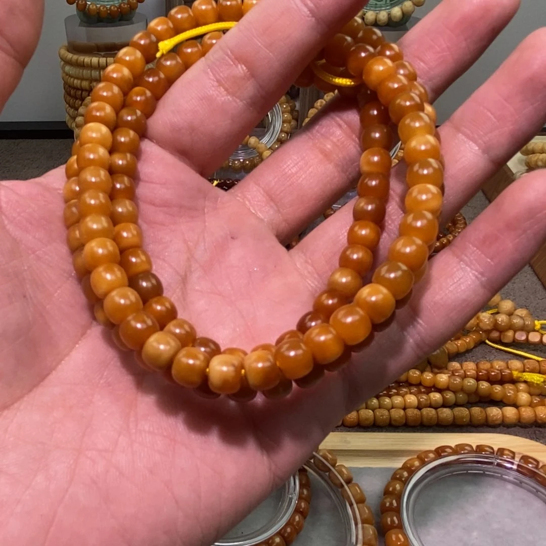 星月菩提吊坠B****n7×6老型玉化脖挂