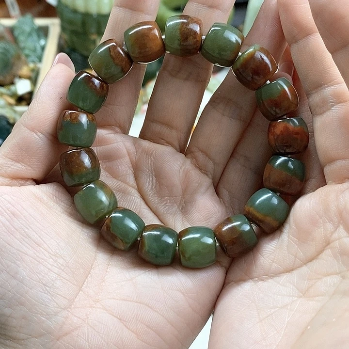 未镶嵌手链和田玉流**月