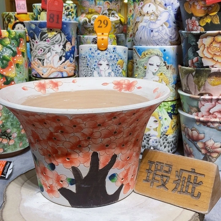 景德镇艺术手绘作品