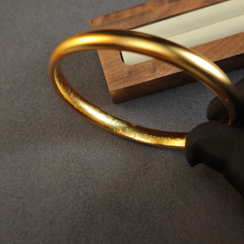 合金手镯 百福泥鳅背手镯内刻百福时尚百搭手环发一件22026