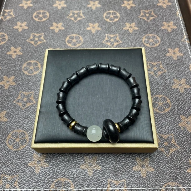 014沉木单圈8mm桶珠