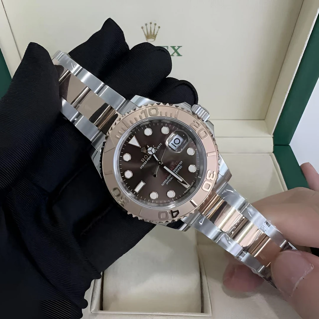 99新 Rolex/劳力士 游艇名仕116621/40mm/咖盘/自动机械/单表