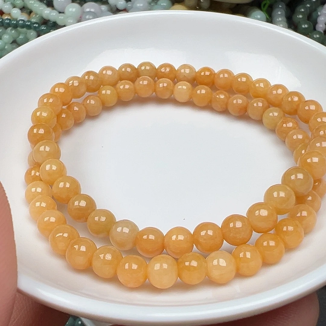 翡翠手链未镶嵌B***姐货主老华