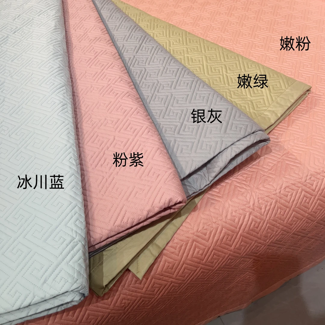 【床盖】A面全棉春夏床盖纯色大尺寸榻榻米