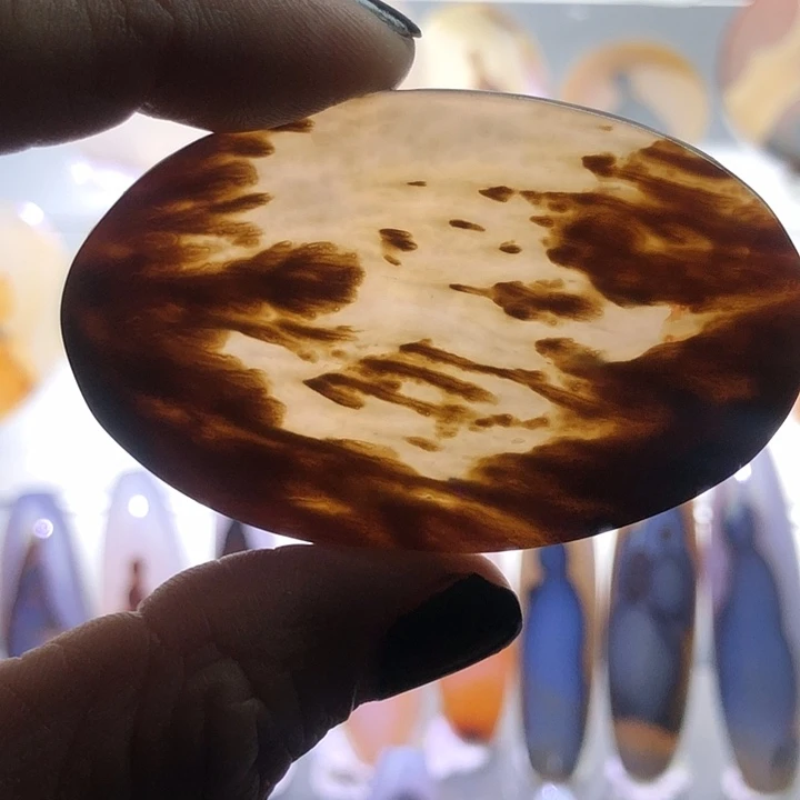 玛瑙/玉髓合金颈饰104