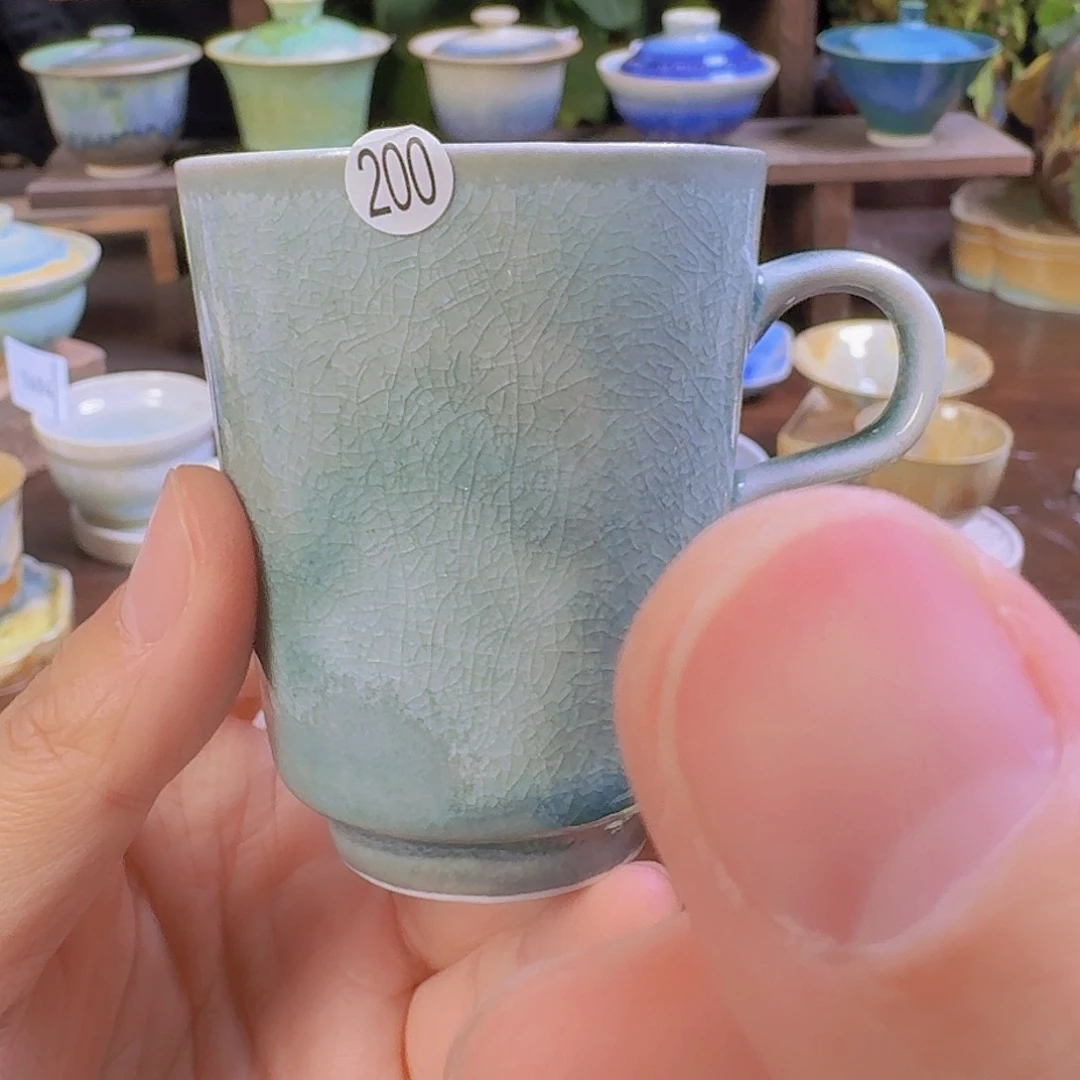 手工陶瓷陶瓷杯杯9.9