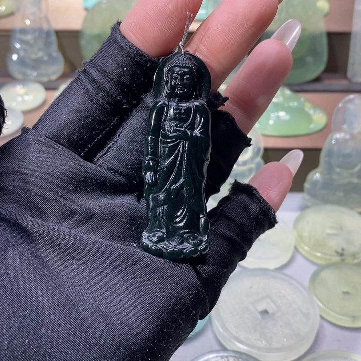 岫玉吊坠未镶嵌吊坠