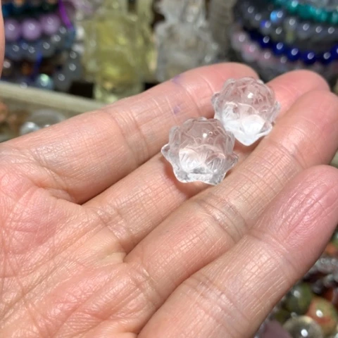 莲花未镶嵌水晶奶***号莲花