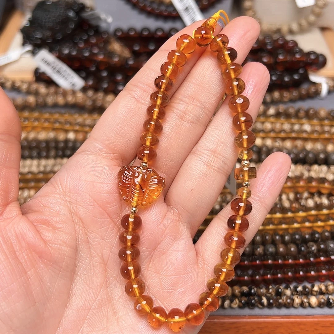 琥珀未镶嵌裸石抚顺琥珀七30324