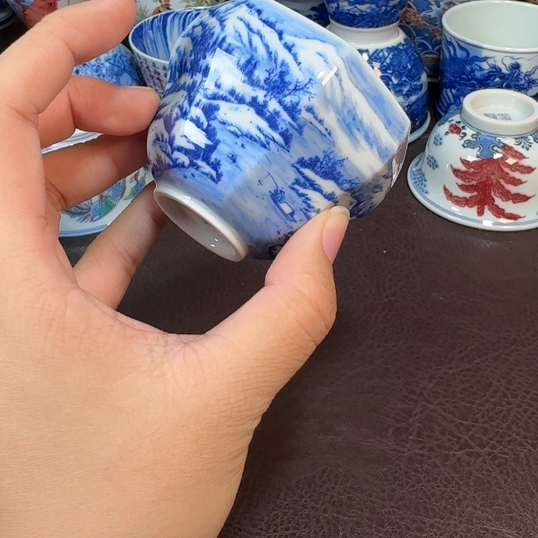 ヾ***l现代景德镇陶瓷杯