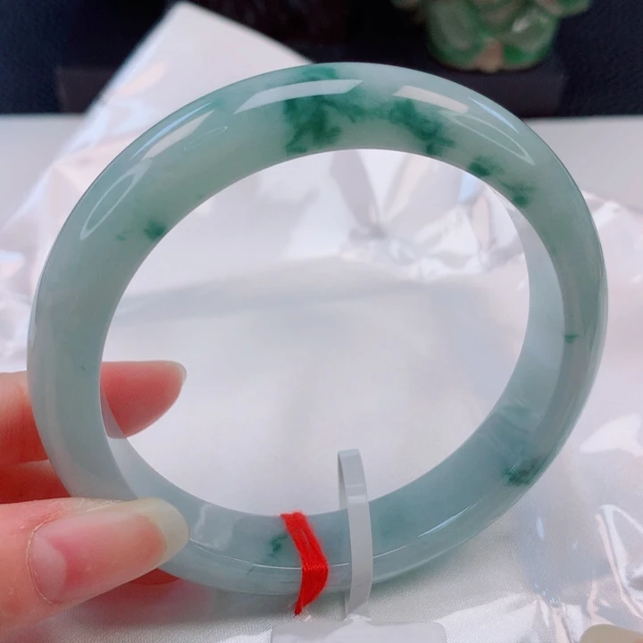 未镶嵌手镯翡翠61圈