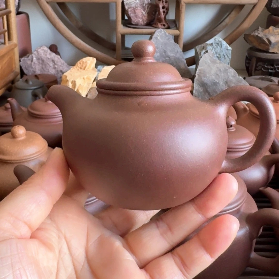 茶壶紫砂200cc大亨掇球嫩底槽清
