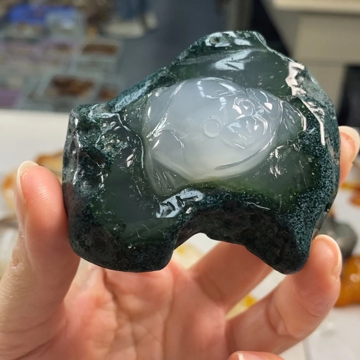 玛瑙/玉髓吊坠(不含链)未镶嵌