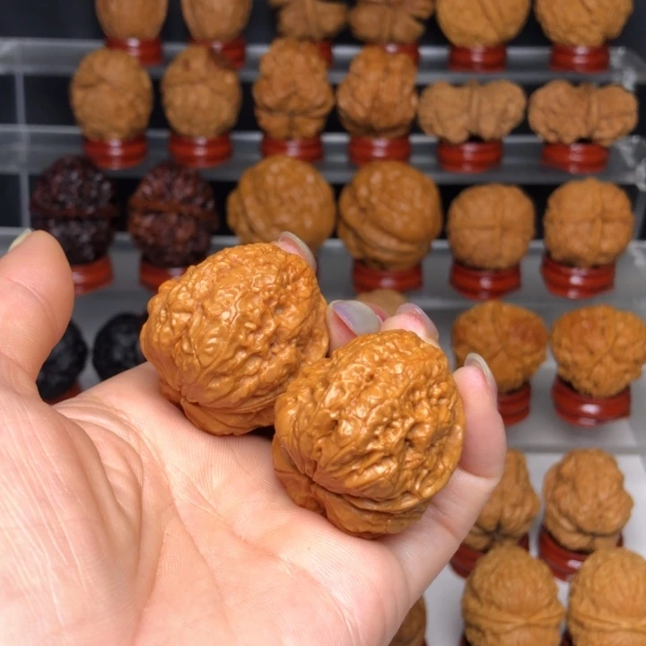 把件文玩核桃21金貔恘