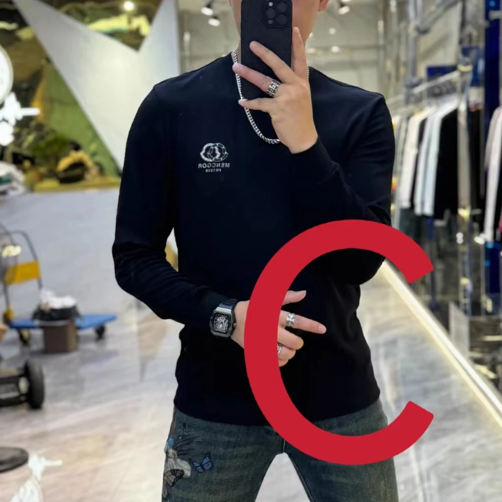 欧洲站秋冬新款长袖卫衣男C01-C50