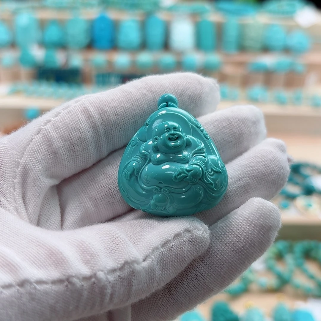 绿松石未镶嵌珠宝奇石