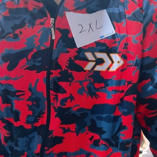 黑红钓鱼服上衣2xl