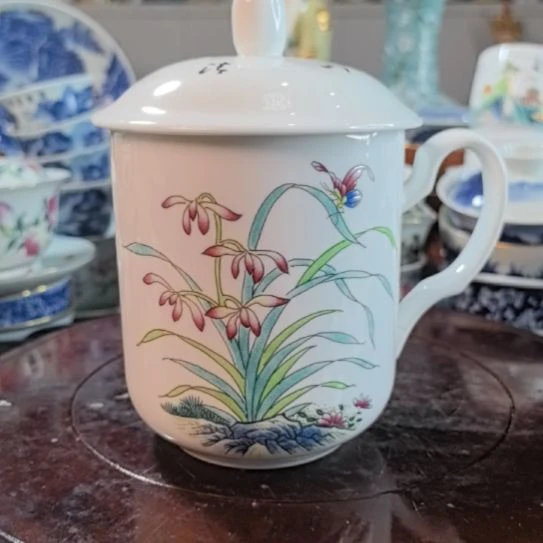 瓷片手工手绘手工制作手工制作